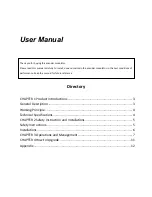 Предварительный просмотр 2 страницы Signal 400 User Manual