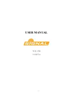 Signal NVR 2708 User Manual preview