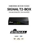 Preview for 1 page of Signal T2-BOX User Manual