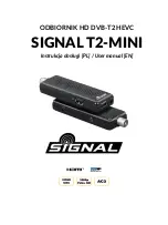 Предварительный просмотр 1 страницы Signal T2-MINI User Manual