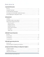 Preview for 2 page of SIGNALCORE SC5313A Operating And Programming Manual