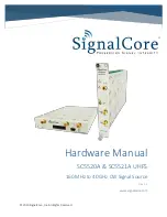 SIGNALCORE SC5520A Hardware Manual preview