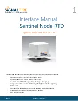 SignalFire Sentinel-485-2DI Series Interface Manual preview