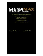 Preview for 1 page of SignaMax 065-1100NS Series User Manual