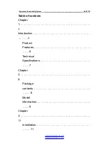 Предварительный просмотр 3 страницы SignaMax 065-1176 User Manaul