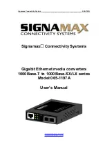 SignaMax 065-1197 User Manual предпросмотр