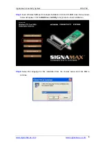 Preview for 7 page of SignaMax 065-1798 User Manual