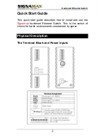 Предварительный просмотр 2 страницы SignaMax 065-7405TB User Manual