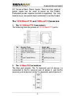 Предварительный просмотр 3 страницы SignaMax 065-7405TB User Manual