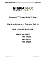 SignaMax 065-7408 Quick Installation Manual preview