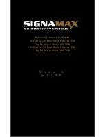 Предварительный просмотр 1 страницы SignaMax 065-7530 User Manual