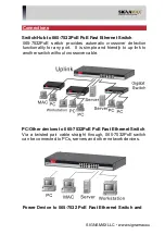 Предварительный просмотр 6 страницы SignaMax 065-7532PoE User Manual