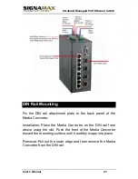 Предварительный просмотр 22 страницы SignaMax 065-7700 User Manual