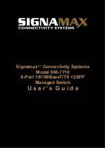 SignaMax 065-7710 User Manual preview