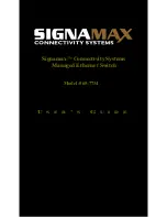 Предварительный просмотр 1 страницы SignaMax 065-7734 User Manual