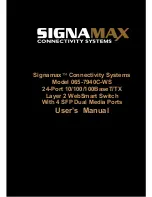 SignaMax 065-7940C-WS User Manual предпросмотр