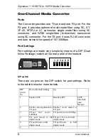 Предварительный просмотр 9 страницы SignaMax 100BaseFX Series User Manual