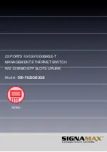 SignaMax 500-7622GE2GS User Manual предпросмотр