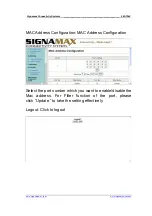 Предварительный просмотр 21 страницы SignaMax 65-7542 User Manual