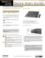 SignaMax E-130 Series Quick Start Manual preview