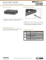 Preview for 2 page of SignaMax E-130 Series Quick Start Manual