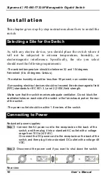 Preview for 12 page of SignaMax FO-065-7732AF User Manual