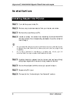 Preview for 8 page of SignaMax FO-098-2000SX User Manual