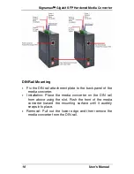 Preview for 13 page of SignaMax Gigabit SFP Converter 065-1896SFPTB User Manual