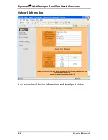 Предварительный просмотр 14 страницы SignaMax OAM Managed Dual Rate Converter Series User Manual