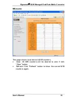 Предварительный просмотр 21 страницы SignaMax OAM Managed Dual Rate Converter Series User Manual
