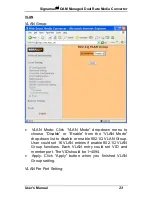 Предварительный просмотр 25 страницы SignaMax OAM Managed Dual Rate Converter Series User Manual