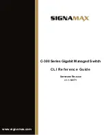 SignaMax SC30010 Cli Reference Manual предпросмотр