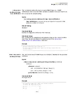 Preview for 164 page of SignaMax SC30010 Cli Reference Manual