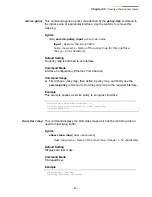 Preview for 491 page of SignaMax SC30010 Cli Reference Manual
