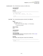 Preview for 584 page of SignaMax SC30010 Cli Reference Manual
