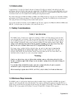 Preview for 6 page of Signametrics Corporation SM4020 Operator'S Manual