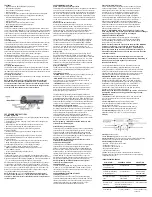 Preview for 2 page of Signature Control Systems EZ Indoor 8124US Installation And Programming Manual