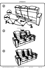 Preview for 3 page of Signature Design by Ashley 3700415 Assembly Instructions