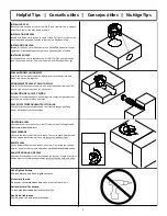 Preview for 5 page of Signature Design 10035864 Assembly Instructions And Warranty Information