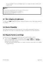 Preview for 15 page of Signature Design W100-31 User Manual