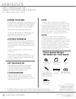 Preview for 1 page of Signature Hardware 948057 Manual