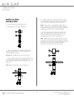 Предварительный просмотр 2 страницы Signature Hardware AIR GAP 902528 Quick Start Manual