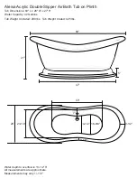 Предварительный просмотр 2 страницы Signature Hardware Aleisa Installation Instructions