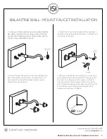 Preview for 3 page of Signature Hardware Ballantine 911574 Installation Instuctions