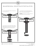 Preview for 5 page of Signature Hardware Ballantine 911574 Installation Instuctions