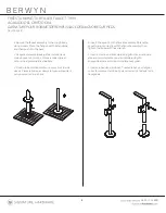 Preview for 4 page of Signature Hardware BERWYN 953648 Manual