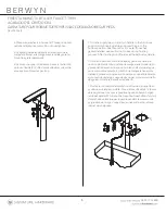 Preview for 5 page of Signature Hardware BERWYN 953648 Manual