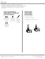 Preview for 2 page of Signature Hardware BOK 949092 Quick Start Manual