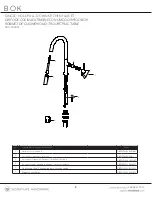 Preview for 6 page of Signature Hardware BOK 949092 Quick Start Manual