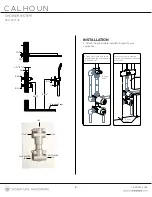 Предварительный просмотр 2 страницы Signature Hardware CALHOUN 927746 Manual